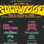 Daily Set Times Announced For 2026 'Welcome To Rockville' Festival