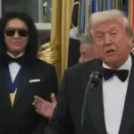 Watch U.S. President Donald J. Trump Present KISS With Their Kennedy Center Honors Medallions