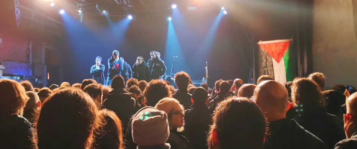 Earth Scrap Bologna Show Over Venue's Palestinian Flag Placement, Venue Turns To Crowdfunding To Cover The Costs