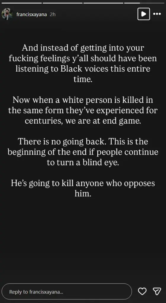 Francis Xayana On Instagram