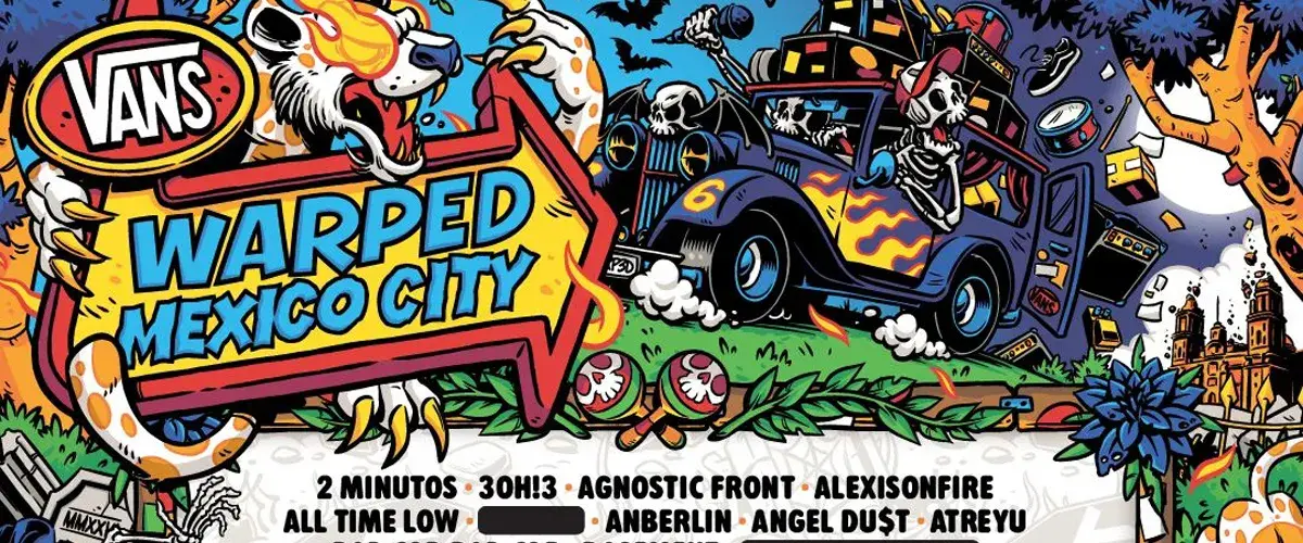 2026 Mexico City 'Vans Warped Tour' Lineup Announced