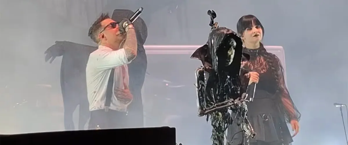 Ice Nine Kills Welcomed MAPHRA Onstage For The Live Debut Of "Twisting The Knife" This Week