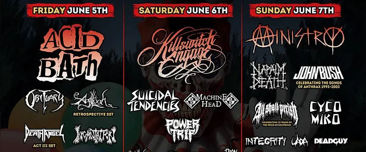 Daily Set Times Revealed For The 2026 'Milwaukee Metal Fest'