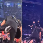 Metallica's Kirk Hammett Took A Tumble Onstage During Last Night's Show In Dublin, Ireland
