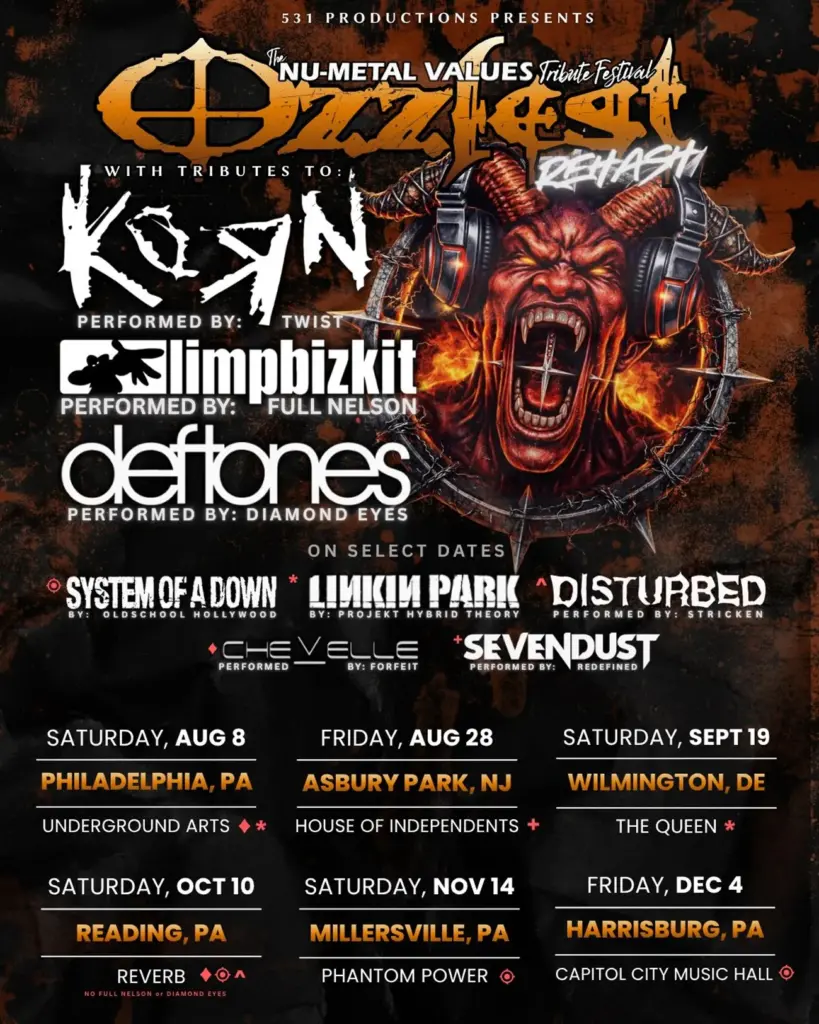 The Nu-Metal Values Ozzfest Rehash Tour