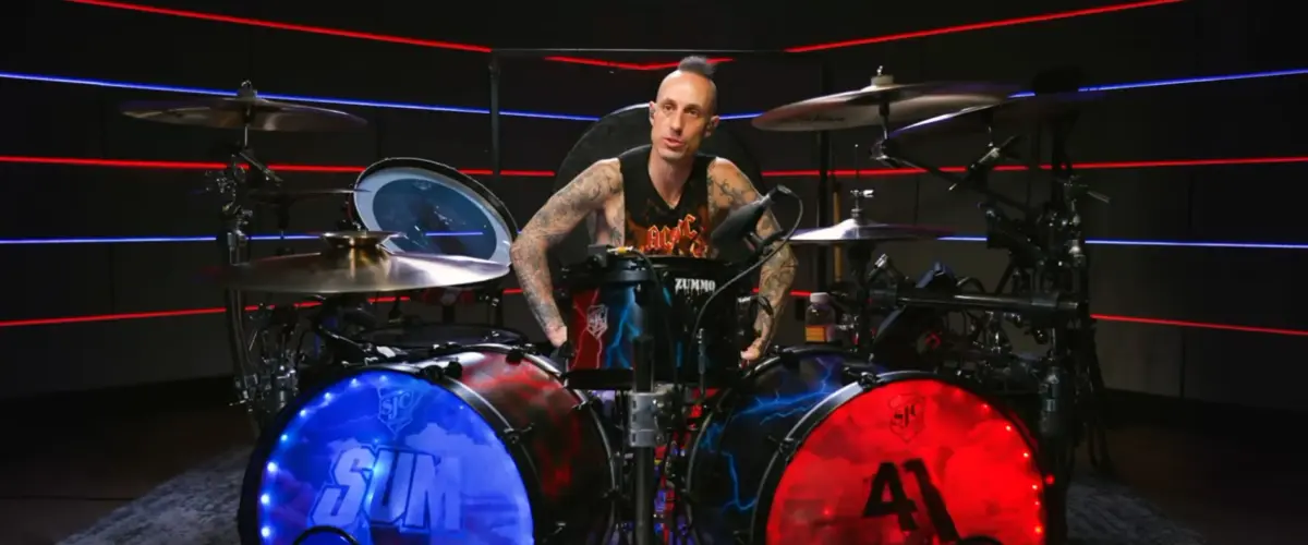 Watch Frank Zummo (Electric Callboy/Ex-Sum 41) Come Up With His Own Drum Parts For The Dillinger Escape Plan's "Milk Lizard" For Drumeo