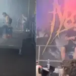 Deathcore Band Necrotted Invited A Series Of Air Drummers To Play Along To Backing Tracks During A Recent Festival Set