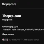 Theprp.com Is Once Again Active On Threads