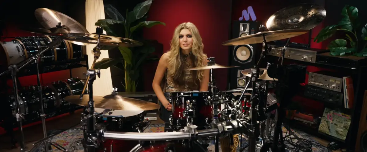 Watch: Brooke Colucci Takes On Testament's "Practice What You Preach" For Drumeo's 'For The First Time'