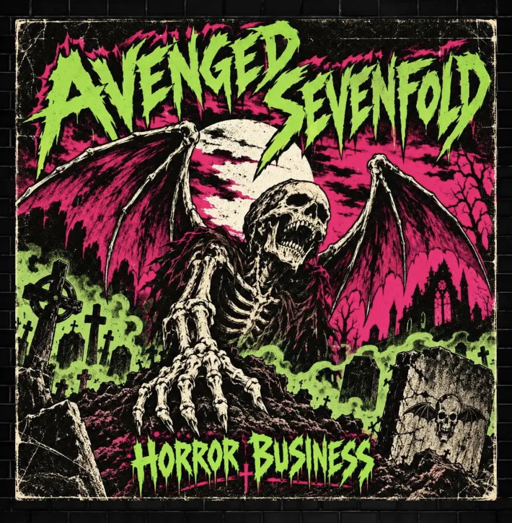 Avenged Sevenfold's Horror Business Cover