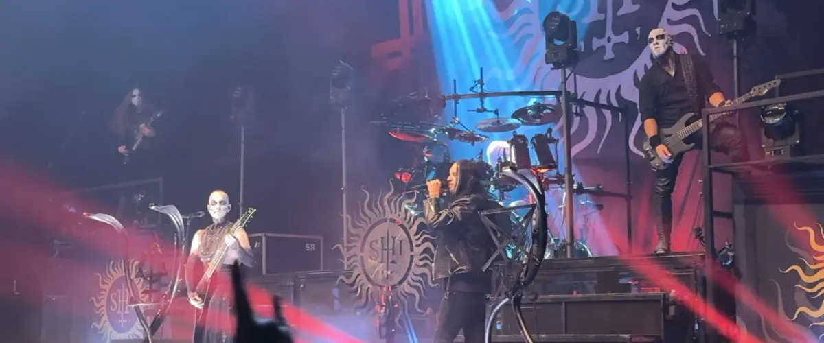 Watch Behemoth Welcome Dimmu Borgir's Shagrath Onstage For The Live Debut Of Their Venom Cover