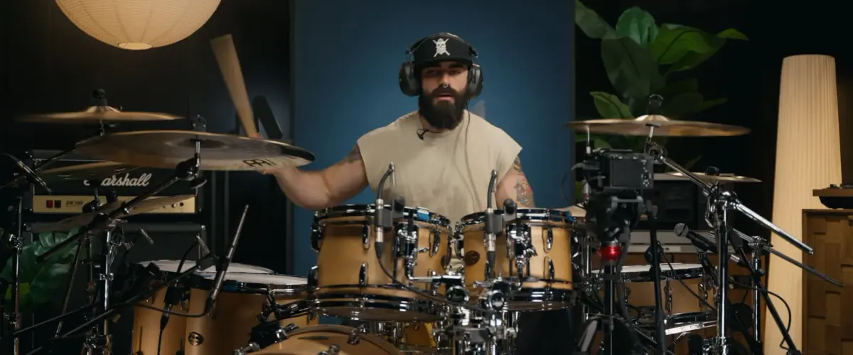 Viral Drummer El Estepario Siberiano Took On Nine Inch Nails "The Hand That Feeds" From Drumeo's 'For The First Time' Challenge