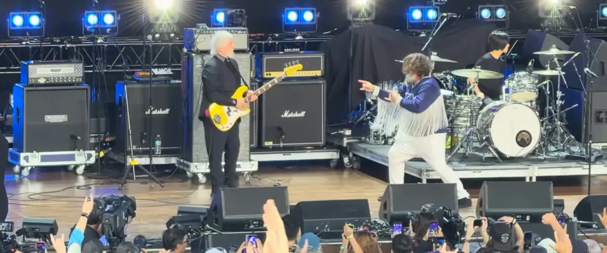 Watch: Jack Black Welcomed Black Sabbath's Geezer Butler Onstage For A 'Jack Sabbath' "War Pigs" Cover At 'Power To The People' Festival