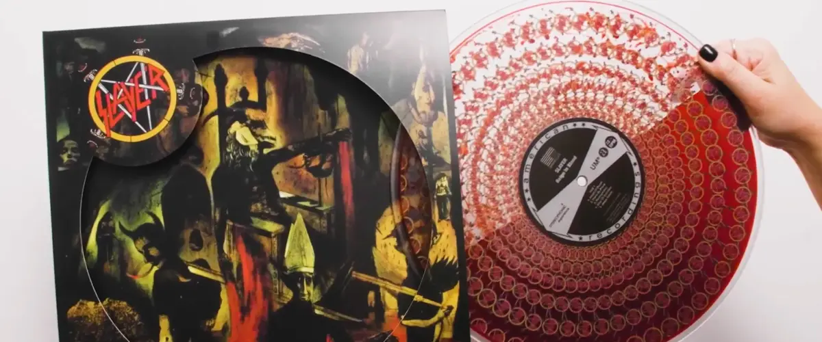 Slayer Announce 'Blood'-Filled Zoetrope Vinyl Pressing Of "Reign In Blood"