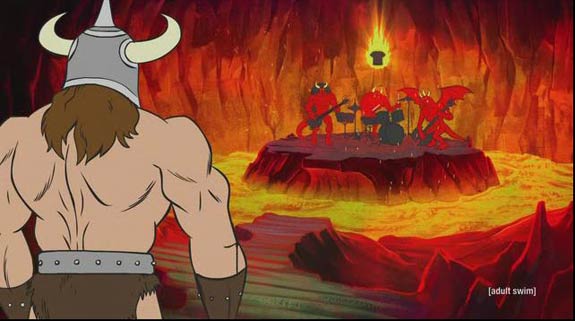 Queens Of The Stone Age & Mastodon On "Aqua Something You Know Whatever" Queens Of The Stone Age & Mastodon On "Aqua Something You Know Whatever"