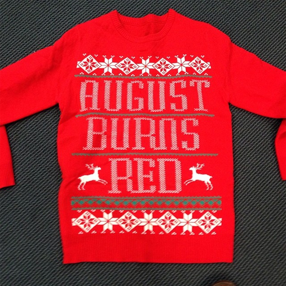 August Burns Red's Holiday Sweater