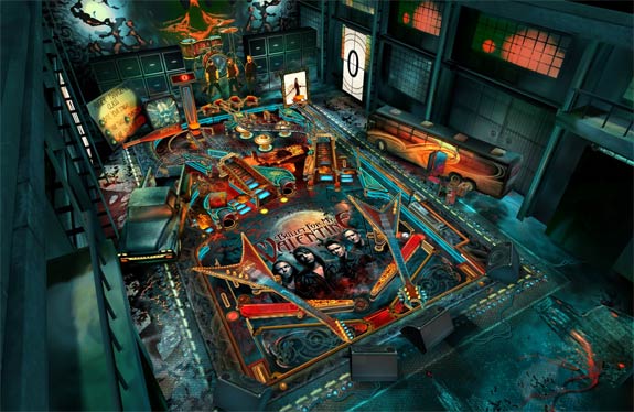 Bullet For My Valentine In Pinball Rocks HD