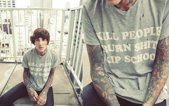 Bring Me The Horizon's Oliver Sykes 