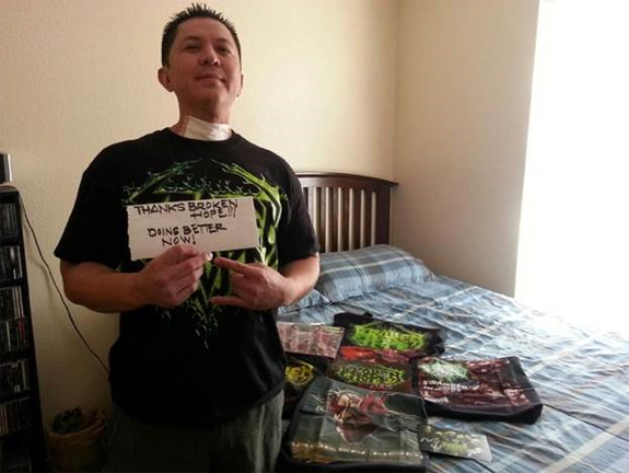 Broken Hope Throat Slashing Victim Julio Serrano