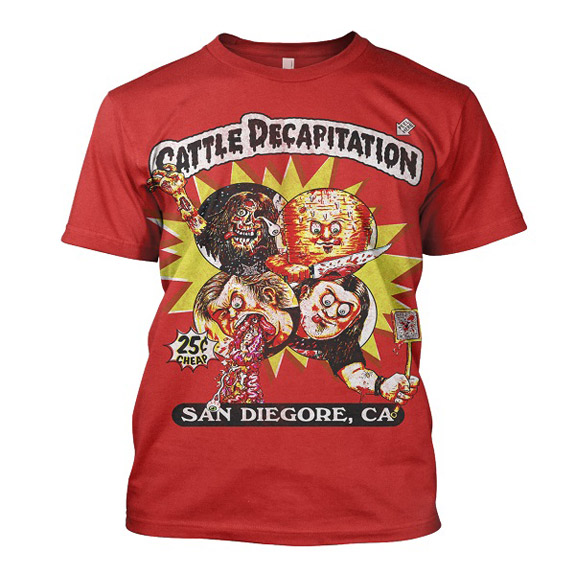 Cattle Decapitation's Sandiegore Shirt