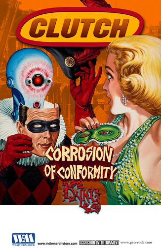 Clutch, Corrosion Of Conformity & Kyng Tour