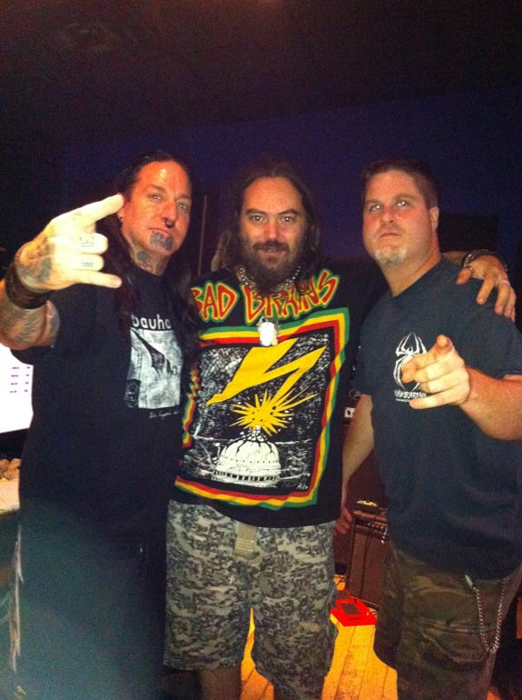 Dez Fafara, Max Cavalera & Chris "Zeuss" Harris