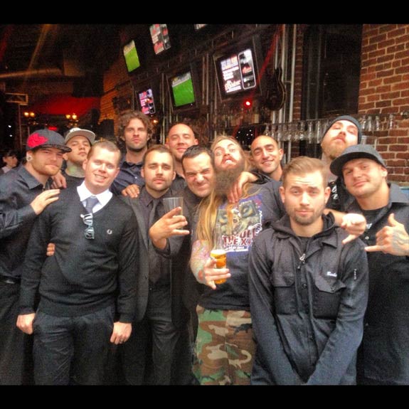 Friends And Family Gather For Mitch Lucker