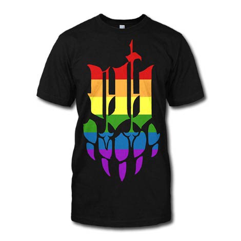 iwrestledabearonce's GLAAD shirt