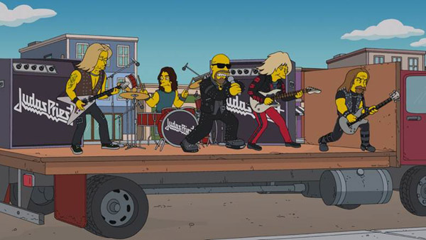 Judas Priest On The Simpsons