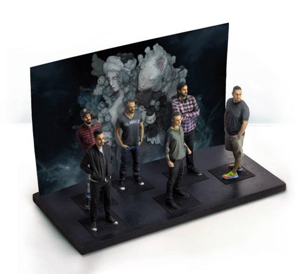 Linkin Park's 3D figures