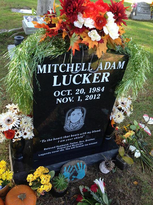 Mitch Lucker's Tombstone