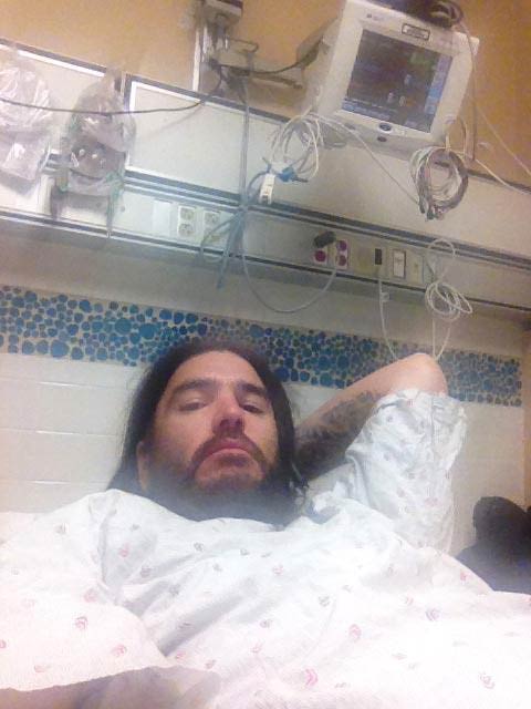 Machine Head's Robb Flynn In The Hospital Machine Head's Robb Flynn In The Hospital
