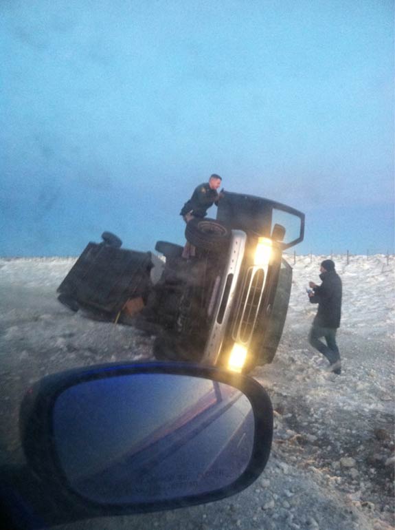 Stray From The Path's Van And Trailer Post Accident