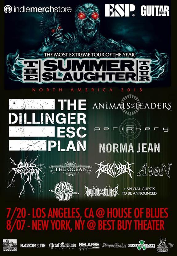 2013 Summer Slaughter Tour
