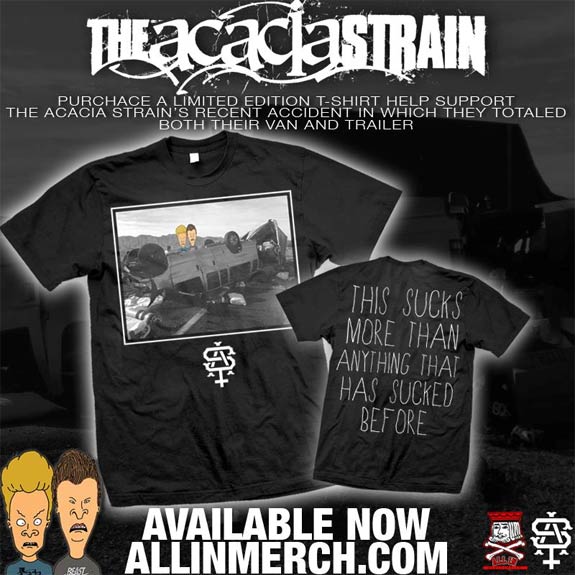 The Acacia Strain's TAS Flip Shirt
