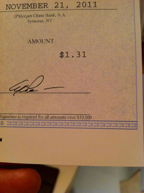 Matt Heafy Of Trivium's Royalty Check