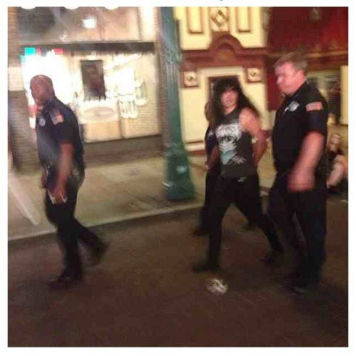 Vektor Frontman Arrested