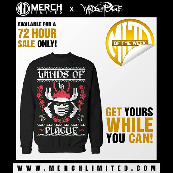 Winds Of Plague's Ugly Christmas Sweater