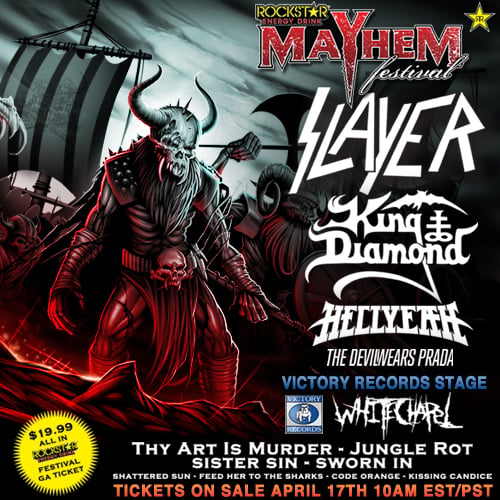 Rockstar Mayhem Festival Admat