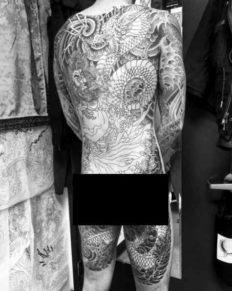 Raijin 1  LupoHoriOkami  Tattoos Irezumi Unique