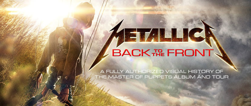 Metallica Share Cover Art For Master Of Puppets-Era Book 'Metallica: Back  To The Front' 