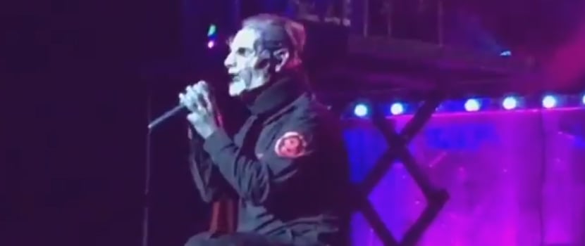 Corey Taylor Performs In Neck Brace At Slipknot Tour Kickoff Theprp Com