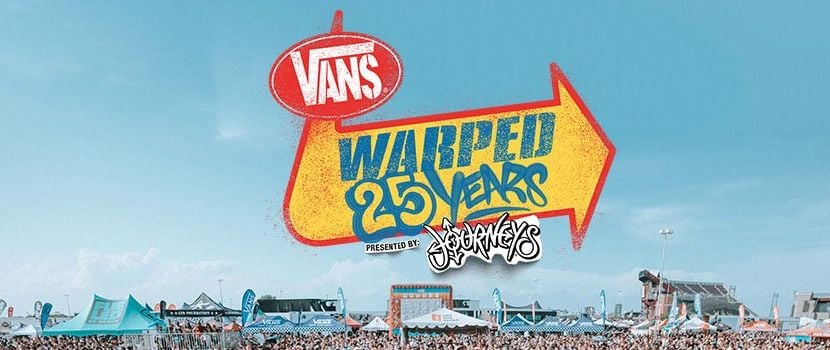 vans 25 year warped tour