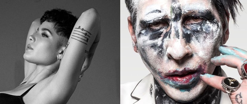 Halseys Stunning Marilyn Manson Cosplay Leaked On Social Media  Metalhead  Zone