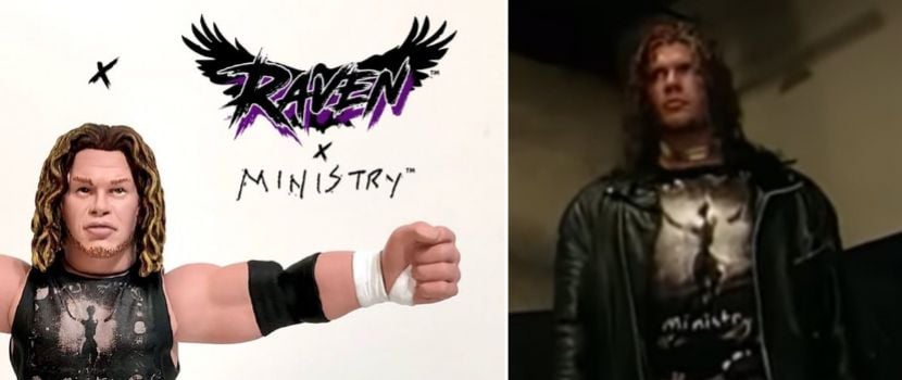 Raven Figure With Ministry Shirt