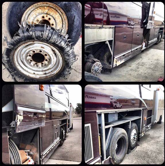 Asking Alexandria's Bus Crash